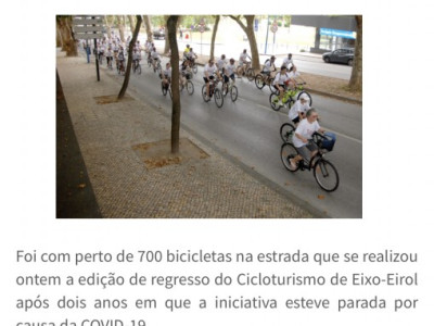 XXVI Cicloturismo da Vila de Eixo 